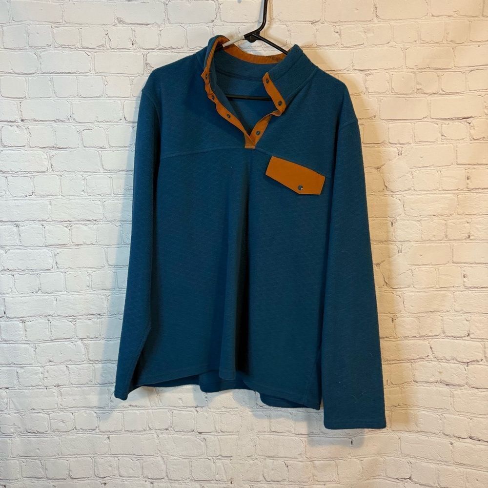 ZYIA Active Deep Blue Fleece Top